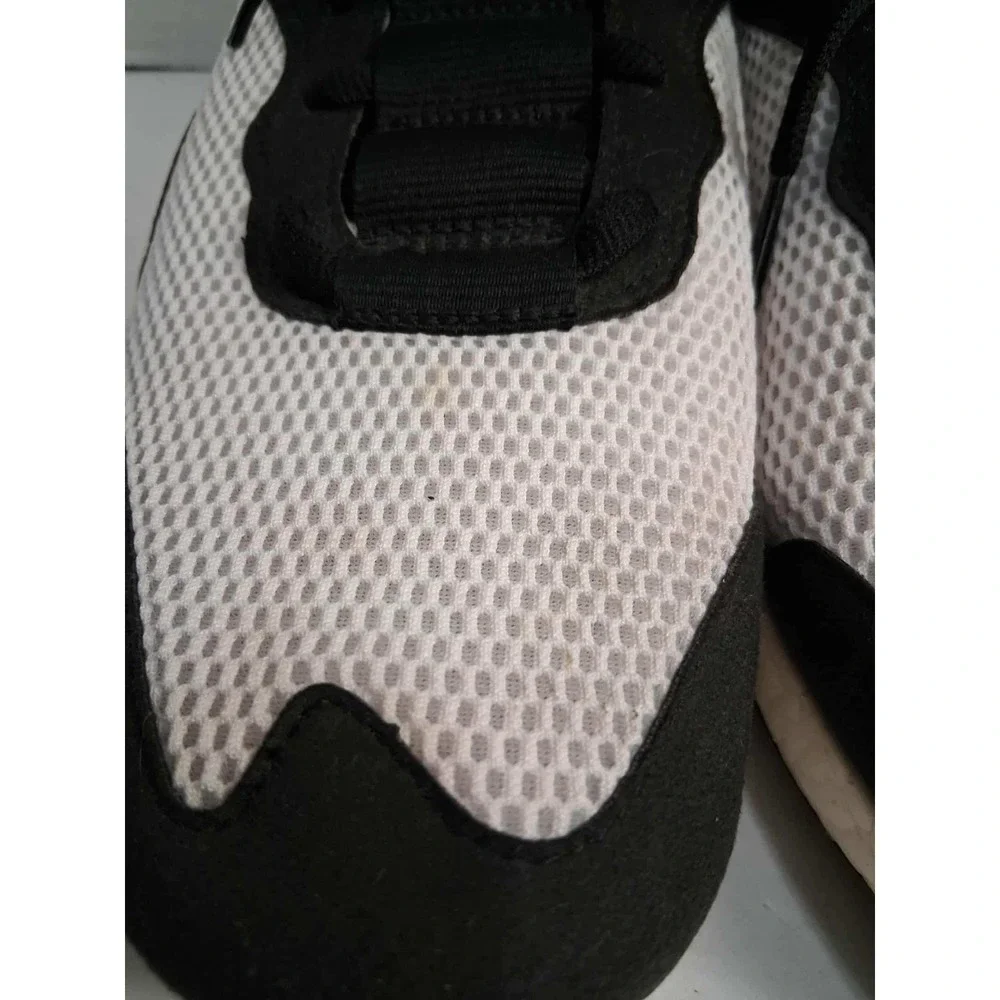 Puma NRGY Knit Running Shoes Black White Mens Size‎ 9 Athletic Sneakers READ